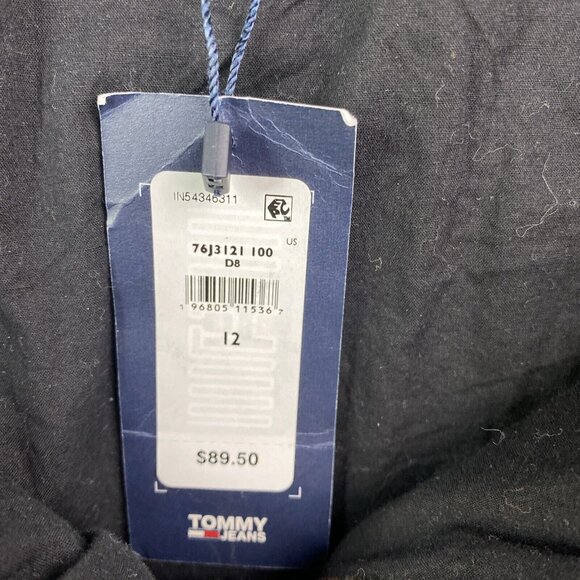 Tommy Hilfiger Mini Skirt Womens Size 12 Brown Red Checkered Sexy Cute Party NWT - Picture 2 of 14